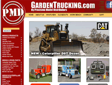 Tablet Screenshot of gardentrucking.com